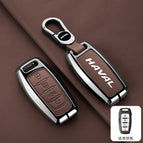 [haval a model 4-button start] double-sided leather with pebbled brown + b02 buckle