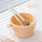 Makeup brush washing and drying tool-skin color