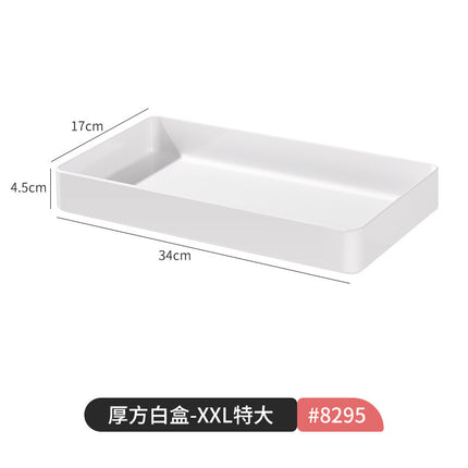 Mirror Cabinet Storage Box Bathroom Cosmetics Storage Rack Dressing Table Skin Care Product Mask Bathroom Desktop Organization Box