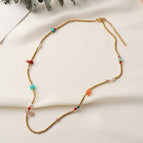 259 summer sweet collarbone chain