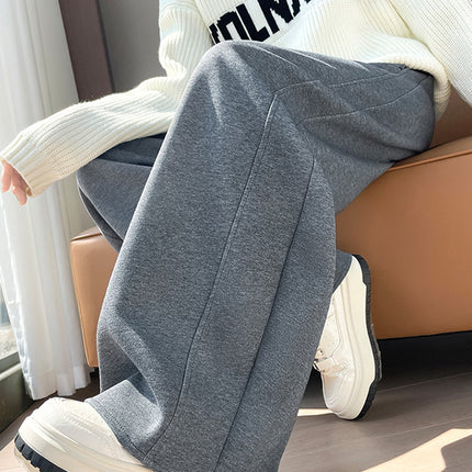 2025 Autumn New High Waist Scimitar Pants Narrow Wide Leg Pants Casual Banana Sweatpants Sports Pants Women