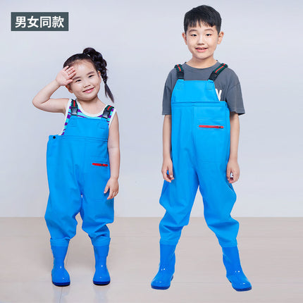 Children play water clothes play sand play water artifact children's water pants beach toys kindergarten toys waterproof anti-dirty clothes