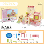 GZB-3 adorable home color boxed 207PCs 1.09kg