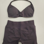 Mushroom gray suit [4572+short] / XS