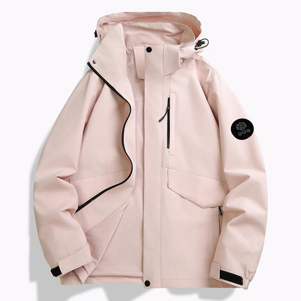 Cross-Mirror New Spring and Autumn Thin Jacket for Men and Women, Workwear, Windproof, Waterproof, Versatile Casual Jacket for Men