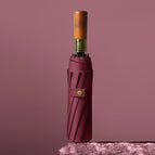 12 bones (bronze logs 3+1 strong storm resistance with leather case) - burgundy