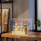 Small building block model / Column type figure box