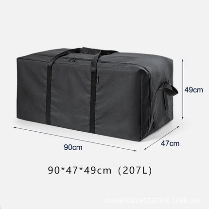 Large-Capacity Outdoor Equipment Storage Bag Camping Picnic Supplies Table and Chairs Barbecue Grill Canopy Waterproof Backpack Storage Box