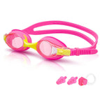 Pink and yellow [free earplugs and nose clip] (simple bubble bag)