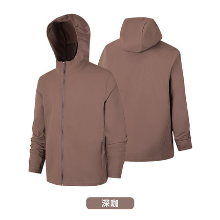 Rudolph Lightweight Casual Jacket Anti-Uv Mountaineering Running Sun Protection Clothing Sports Skin Clothing Thin Jacket