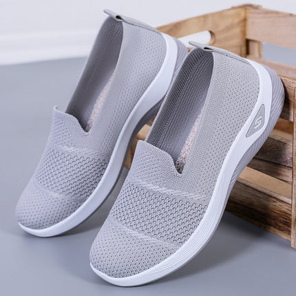 Women's Shoes 2026 New Style Mom Shoes Cross-Border Wholesale Shallow Versatile Shoes Casual Slip-On Women's Shoes