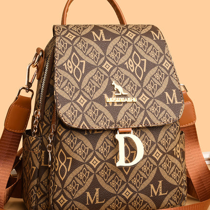 2024 new large-capacity commuter leisure travel backpack fashion lightweight bag high-end shoulder bag a generation of hair