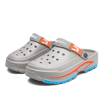 Cross-border EVA Hole Shoes Men's Garden Shoes Fashionable Outwear Men's Slippers Casual Fashion Beach Sandals