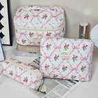 Pink butterfly / Large [handbag]