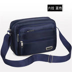Dark blue + six zippers (horizontal style)