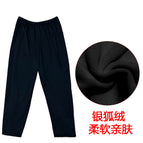 Black super soft silver fox velvet (suitable for wear above 12 degrees) / 3XL