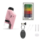 8602 (english)*pink + 6-piece set + color specimen + stand