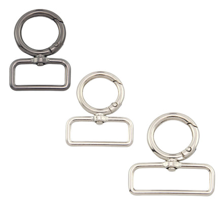Yuedong Bag Hardware Hook Buckle 6-Point Spring Ring Kit Luggage Hook Buckle Dog Buckle DIY Jewelry Hanging Buckle Zinc Alloy