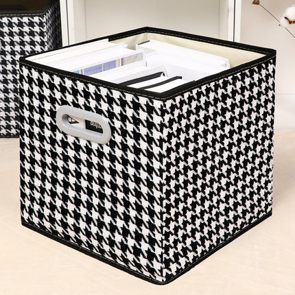 Amazon Coverless Storage Box Fabric Storage Box Foldable Large Clothes Organiser Toy Storage Box Cross Border