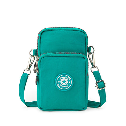 Factory Direct Mobile Phone Bag Women's Crossbody Bag Large Screen Mobile Phone Bag Coin Purse Hanging Neck Wrist Bag Running Vertical Mini
