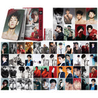 V jin taehyung - v type non-lomo card