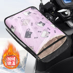 [waterproof cover set] long tail cat - purple / One size fits all