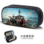 Waterproof, scratch-proof, non-fading, large-capacity three-layer pencil case / B44350