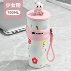 700ml / Panda cup pink