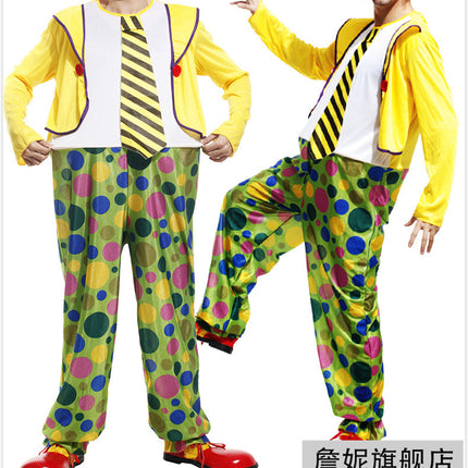 Adult Clown Performance Costume Birthday Party Magic Performance Masquerade Sexy Dress Female Clown Costume