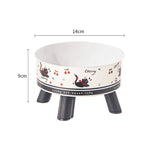 Printed Black Cat Goblet Bowl / opp sealed bag