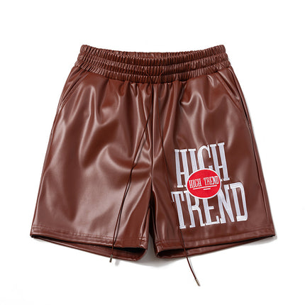 2026 Spring/Summer New Cartoon Letter Washed Vintage Casual Shorts Unisex Wholesale Dropshipping