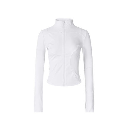 Yoga Clothing Sports Suit for Women 2026 New Style Long-Sleeved Jacket Top High-End Outdoor Casual Running Training Clothing