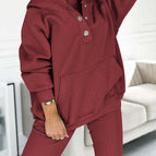 (single sweater) wine red / S