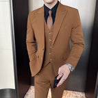Caramel color single suit / M