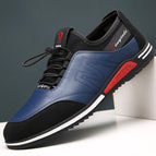 Blue four seasons flat heel model / 44