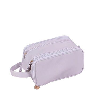 Giant Makeup Bag for Women, Large Capacity Travel Makeup Brush Bag, Toiletries Storage Bag, Chain Design, Waterproof