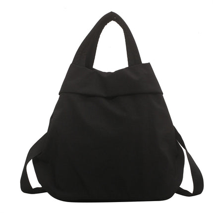 lulul Women's Casual Bag Ultra Light Large Bag Nylon Cloth Handbag Student Class Shoulder Crossbody Bag Canvas Bag