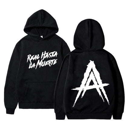 [Cross Border Code] Anuel AA Album Real Hasta La Muerte felpe Hoodie