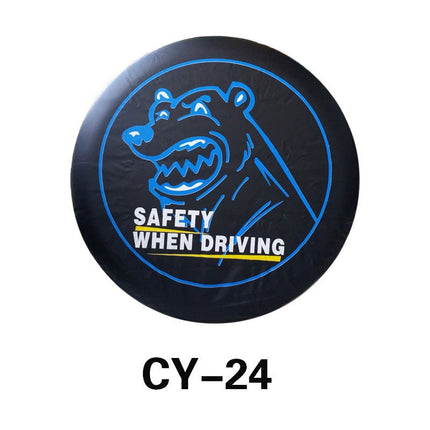 Factory Direct spare tire cover tire cover for Toyota Jeep Mitsubishi Land Rover off-road Nissan Hyundai CY-25