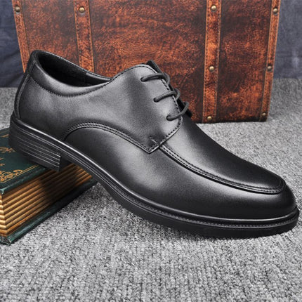 2025 New Summer Casual Leather Shoes, Soft Sole, Business Formal Wear, Wear-Resistant, Non-Slip, Fashionable and Versatile, Men's Shoes for Work