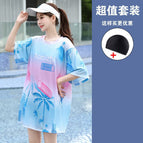 Black swimming cap+3510-blue / M recommendation 37.5-47.5kg