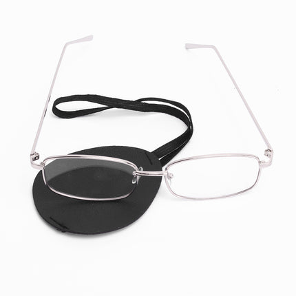 The Attack of the Giant Han Ji Zoye Metal Frame Glasses COS Props Eye Mask cosplay Accessories