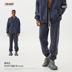 Pants-navy blue / S
