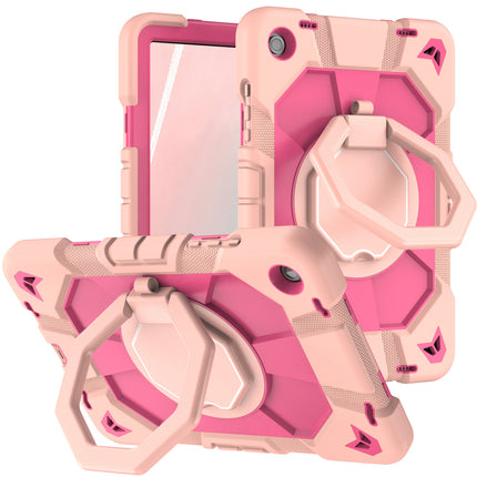 Suitable for Samsung Tab A9+ Tablet Protective Cover Satchel A9Plus Silicone Rotating Stand Kidsren's Anti-Fall Shell