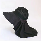 Shawl hat black / Free size