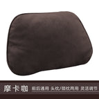 Mocha coffee headrest