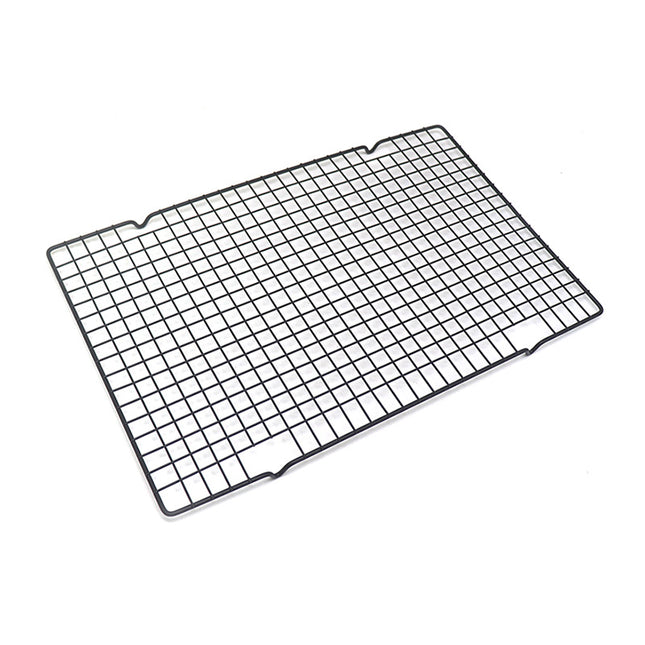 Baking Tools Small size large cake cold rack black non-stick cold drying net bread cooling rack square baking net