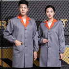 [gray orange collar] elastic cuffs / XL/175