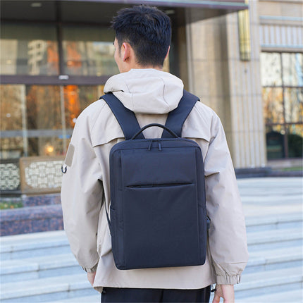 Business Backpack, Multifunctional Backpack, Large Capacity Travel Bag, Printable Logo Handbag, USB Convenient Computer Bag