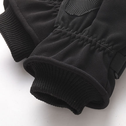 Winter tactical thermal gloves non-slip wear-resistant outdoor riding fleece-lined cold-proof windproof touch screen cross-border A82-RKDM